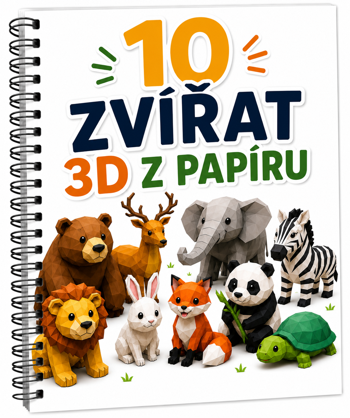 10 zvířátek ve 3D